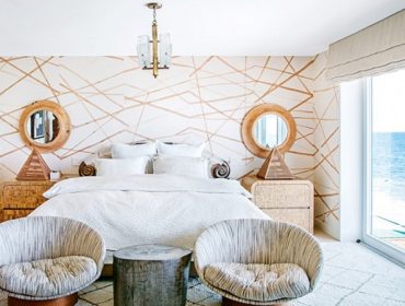 Master bedroom decorating ideas - Kelly Wearstler's room
