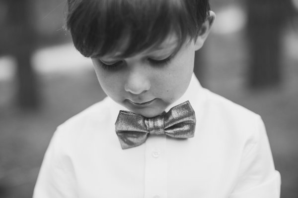 Withers son in bow tie