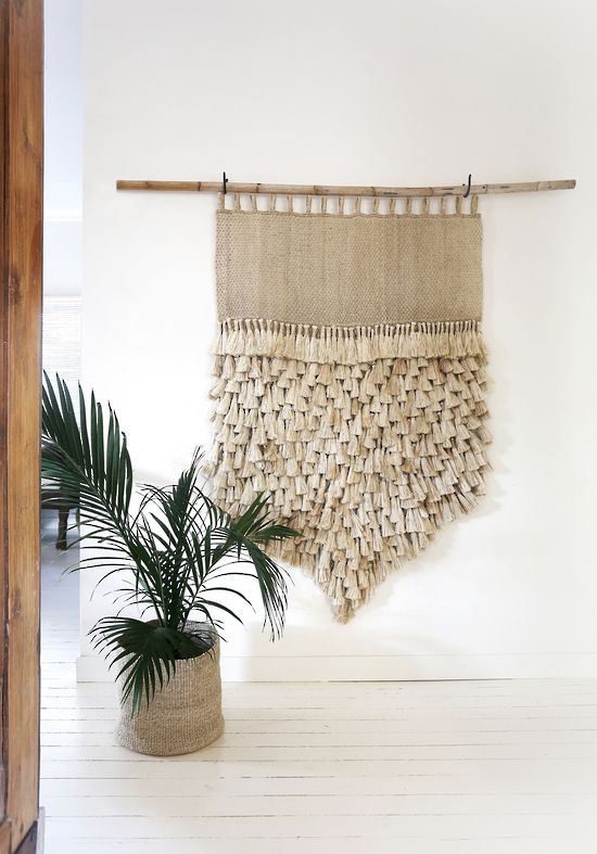 tassel wall hanging