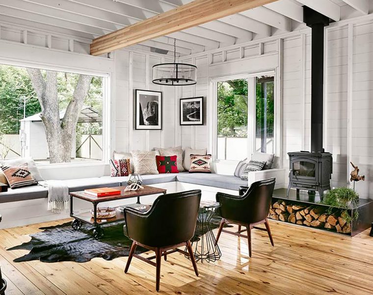 Rustic interior design - modern farm house style