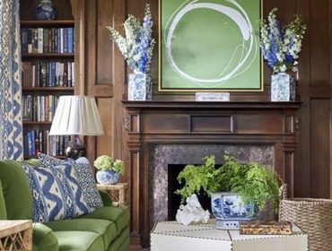 Home interior styles - Pantone Greenery in the home