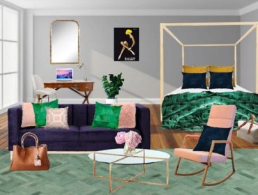 Contemporary interior design styles - luxurious bedroom