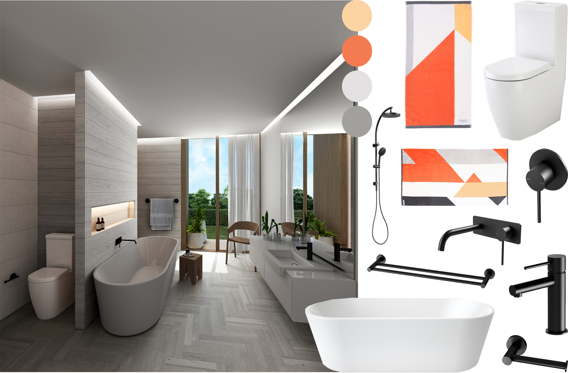 CONTEMPORARY BATHROOM