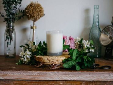 home renovation ideas candle wreath
