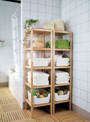 home renovation ideas bathroom shelves