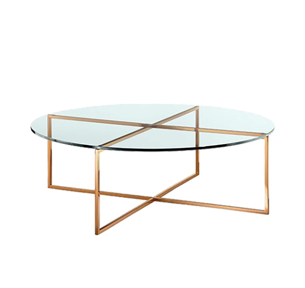 art deco glass table