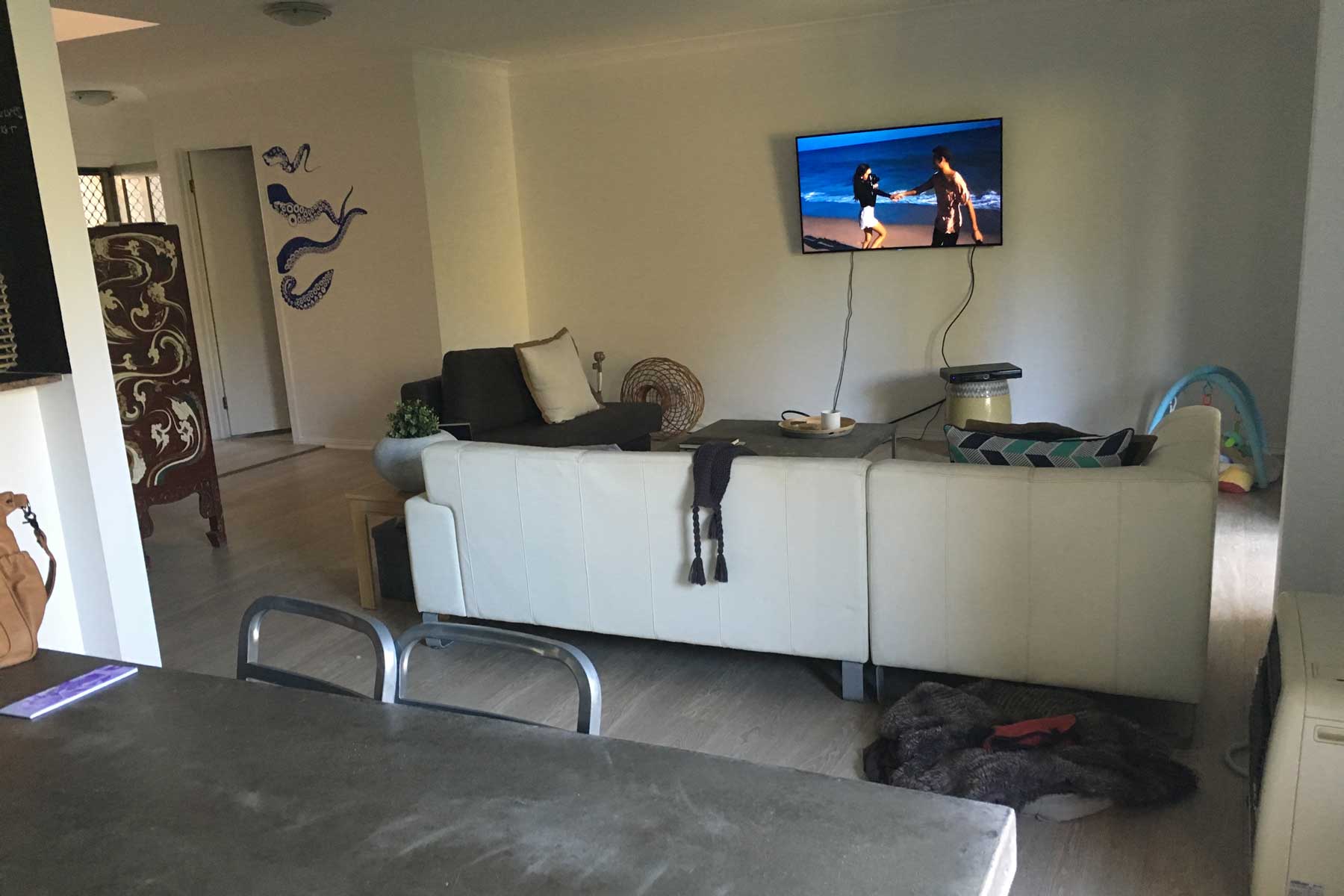 Amandas scandi living room - before - tv