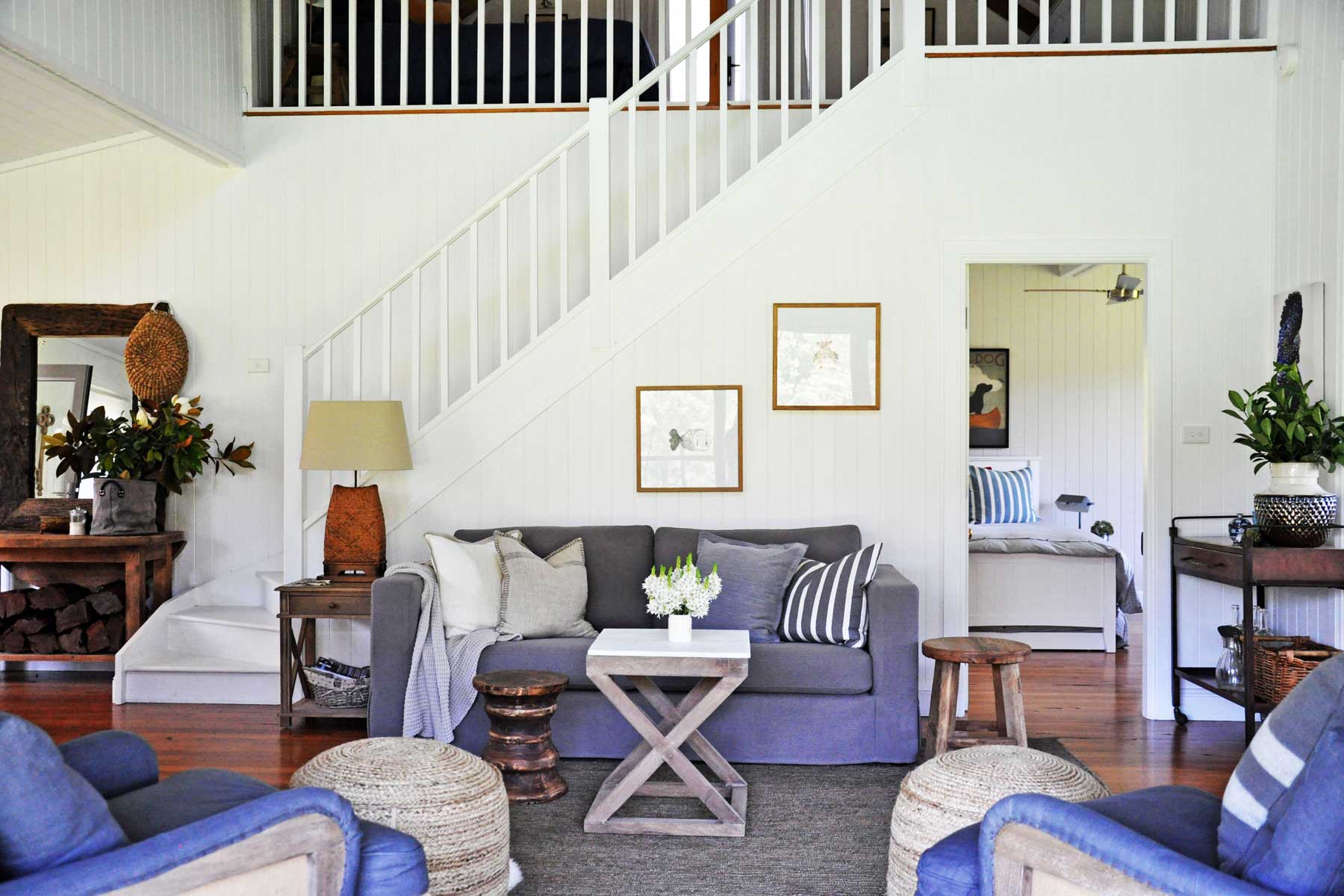 Andy's Hunter Valley old school house - after - loungeroom