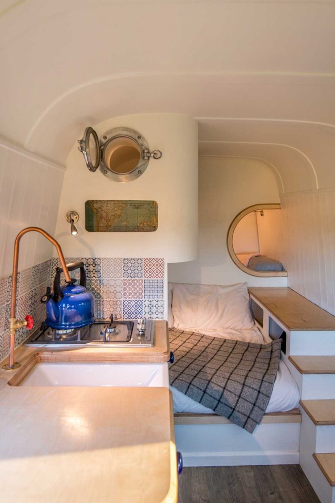 nautical style glamping