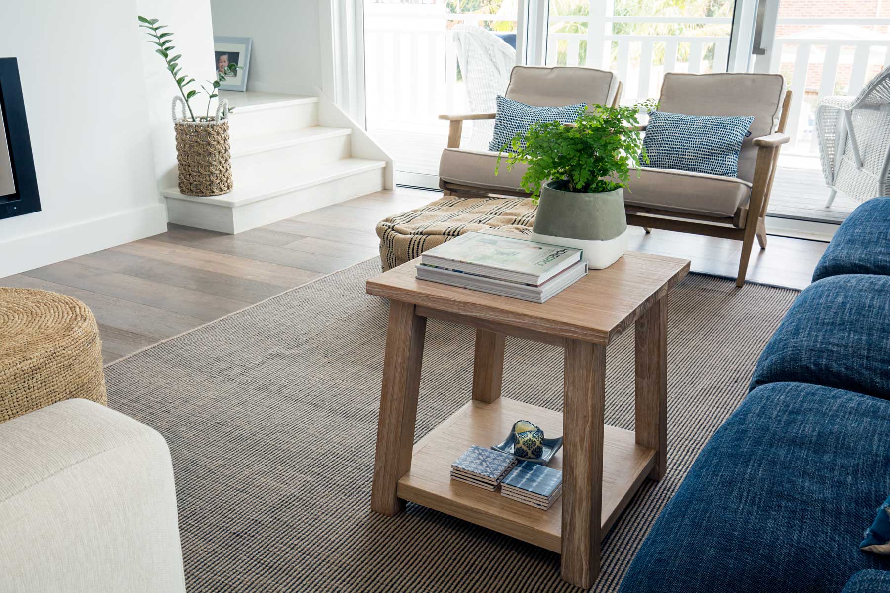 James luxury family beach house - after - coffee table