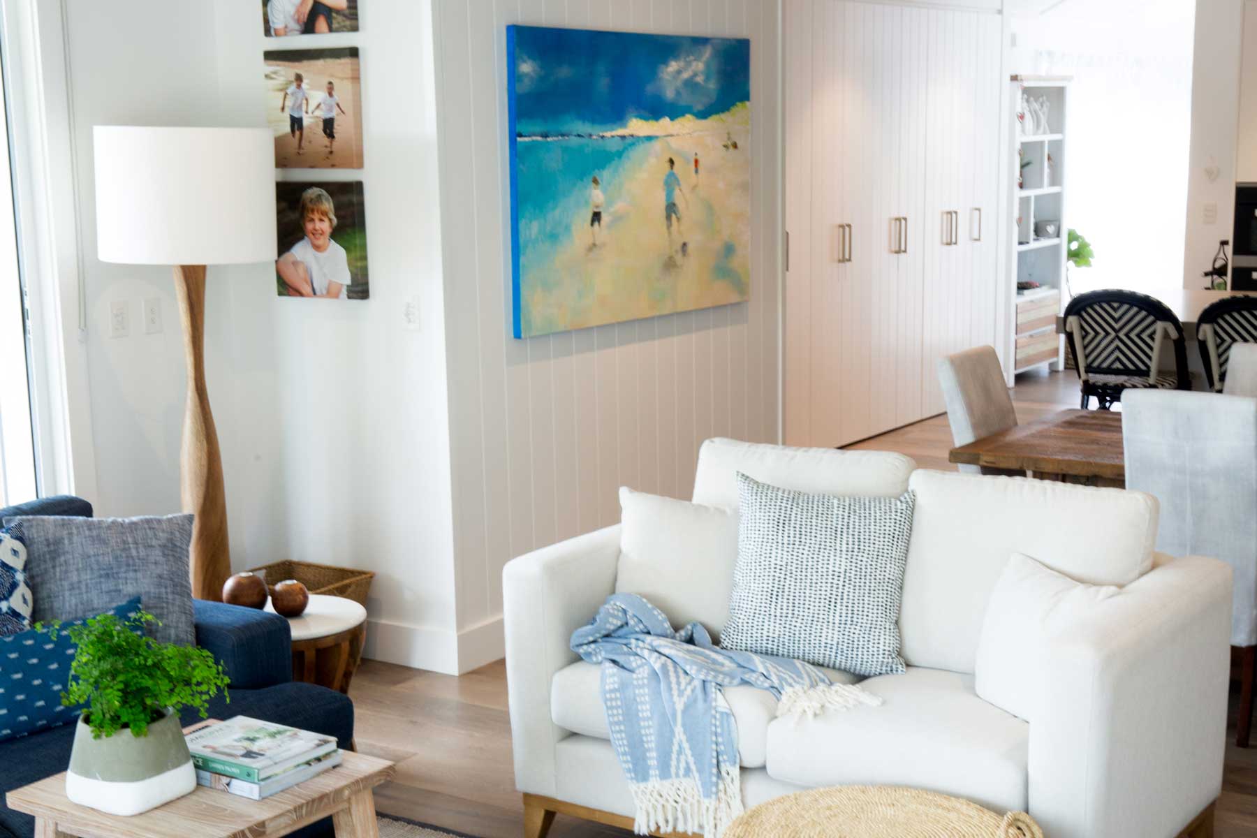 James luxury family beach house - after - couch