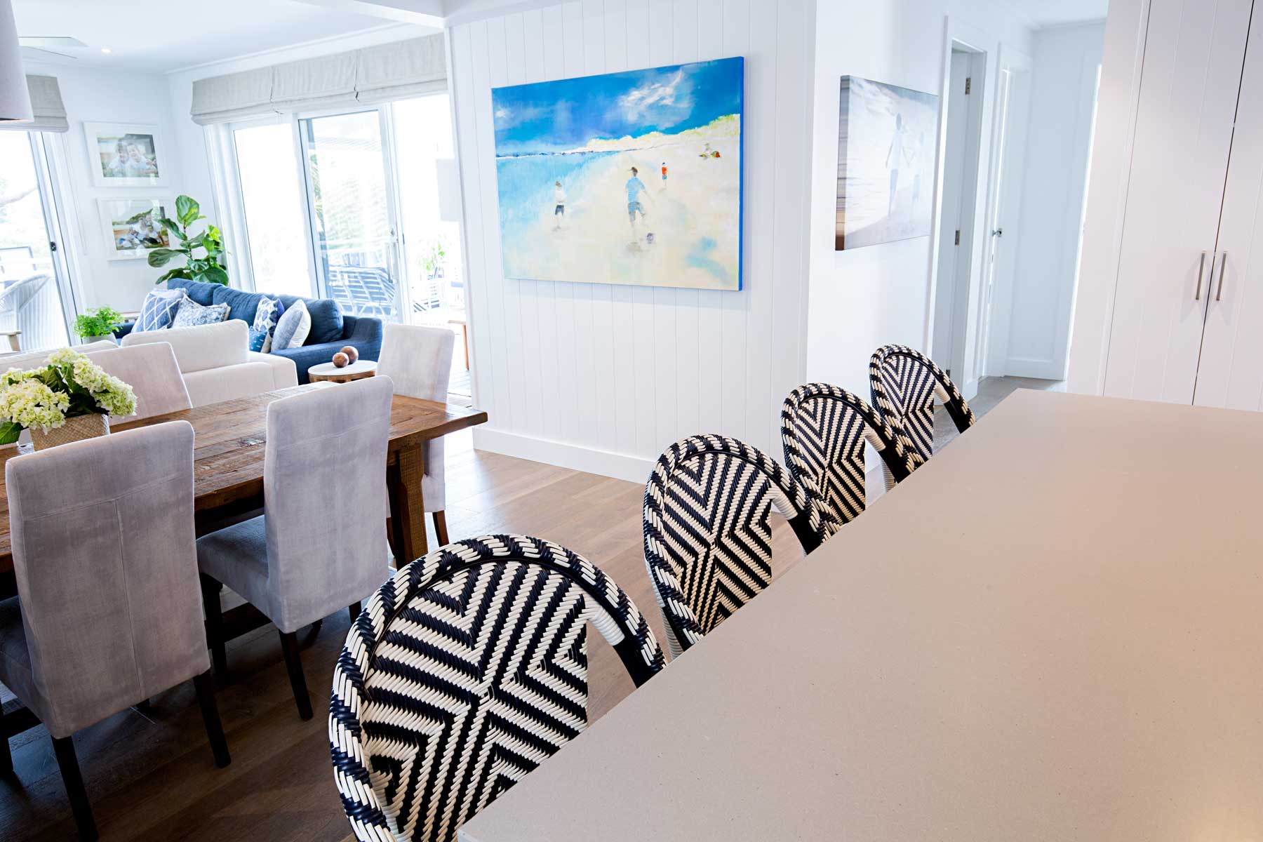 James luxury family beach house - after - counter top