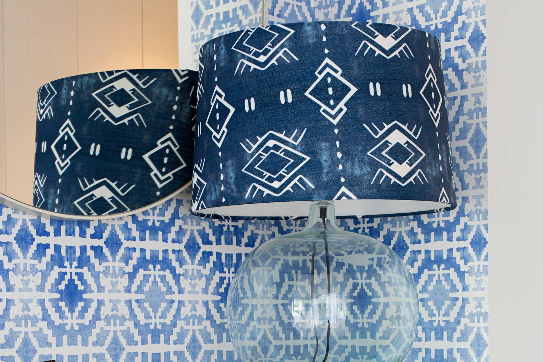 James luxury family beach house - after - lamp wall