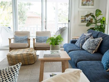 James luxury family beach house - after - living