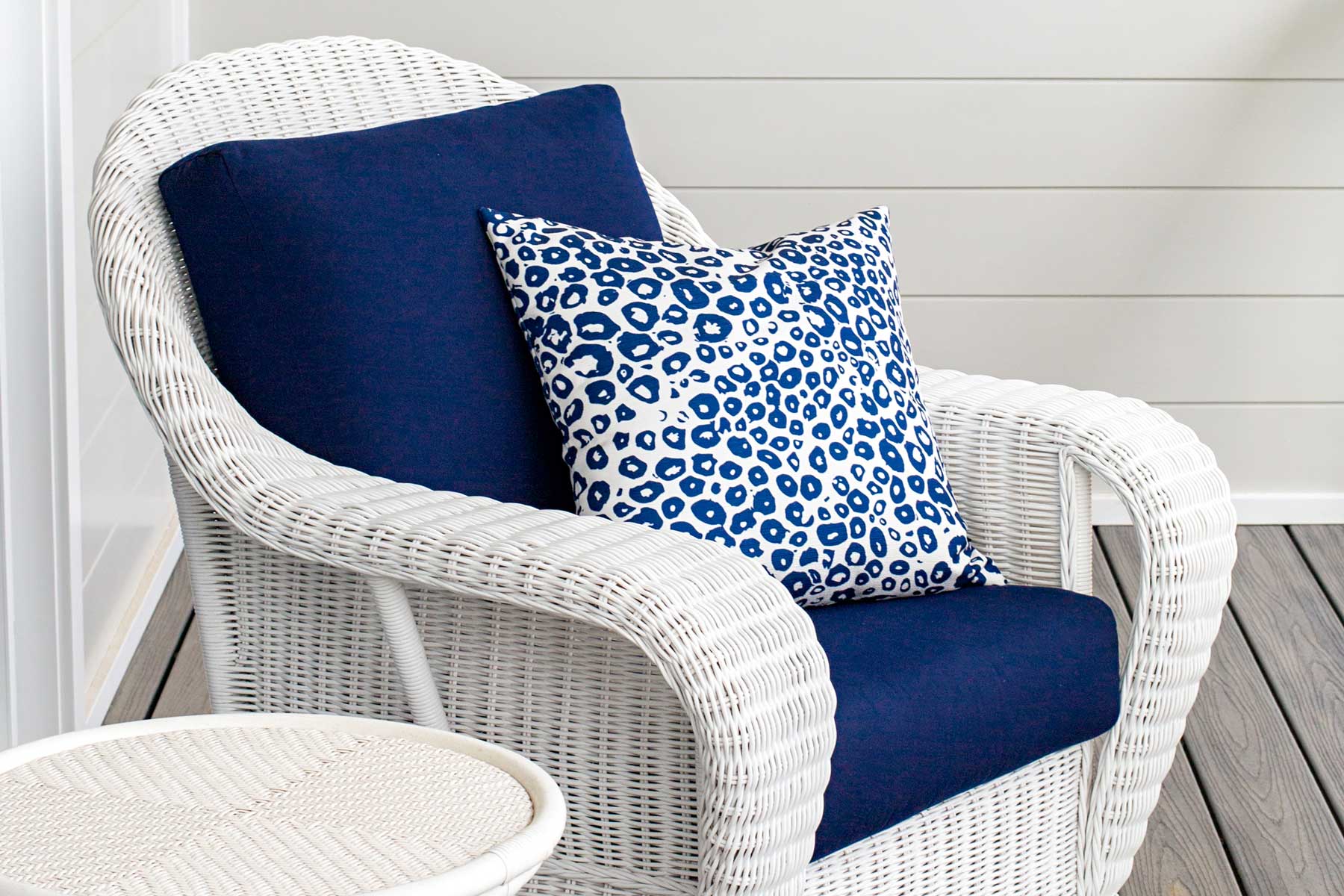 James luxury family beach house - after - porch chair
