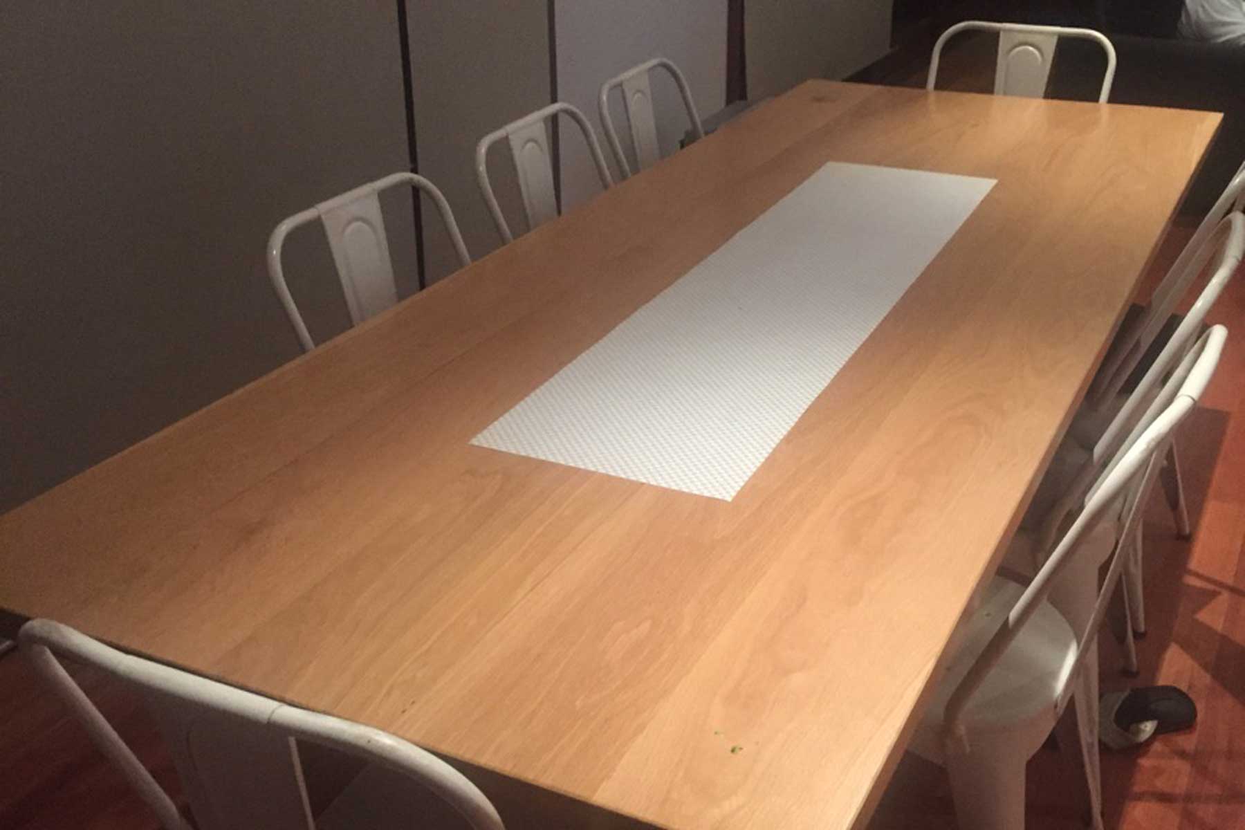 Pippa's Open Plan Coastal Retreat - before - dining table