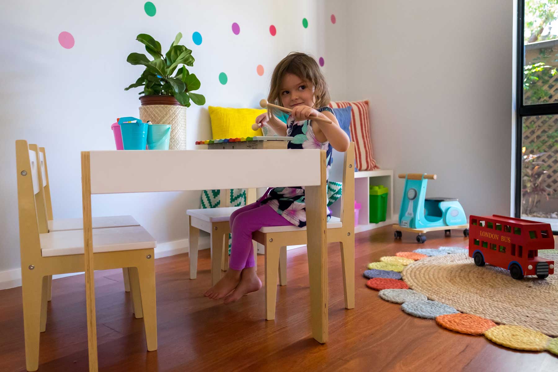 Rebecca's modern kids playroom - Designbx projects