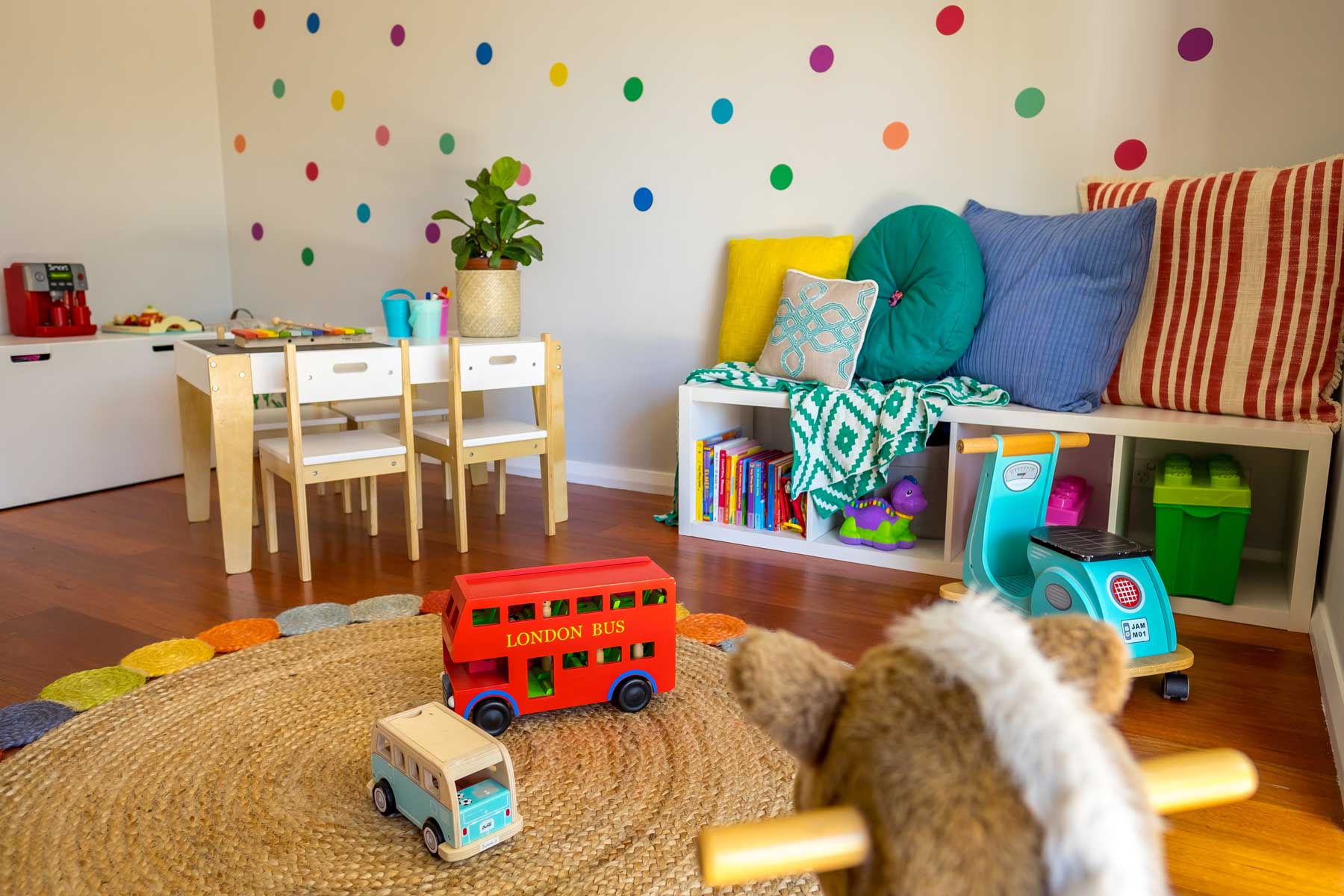 Rebecca's modern kids playroom - Designbx projects