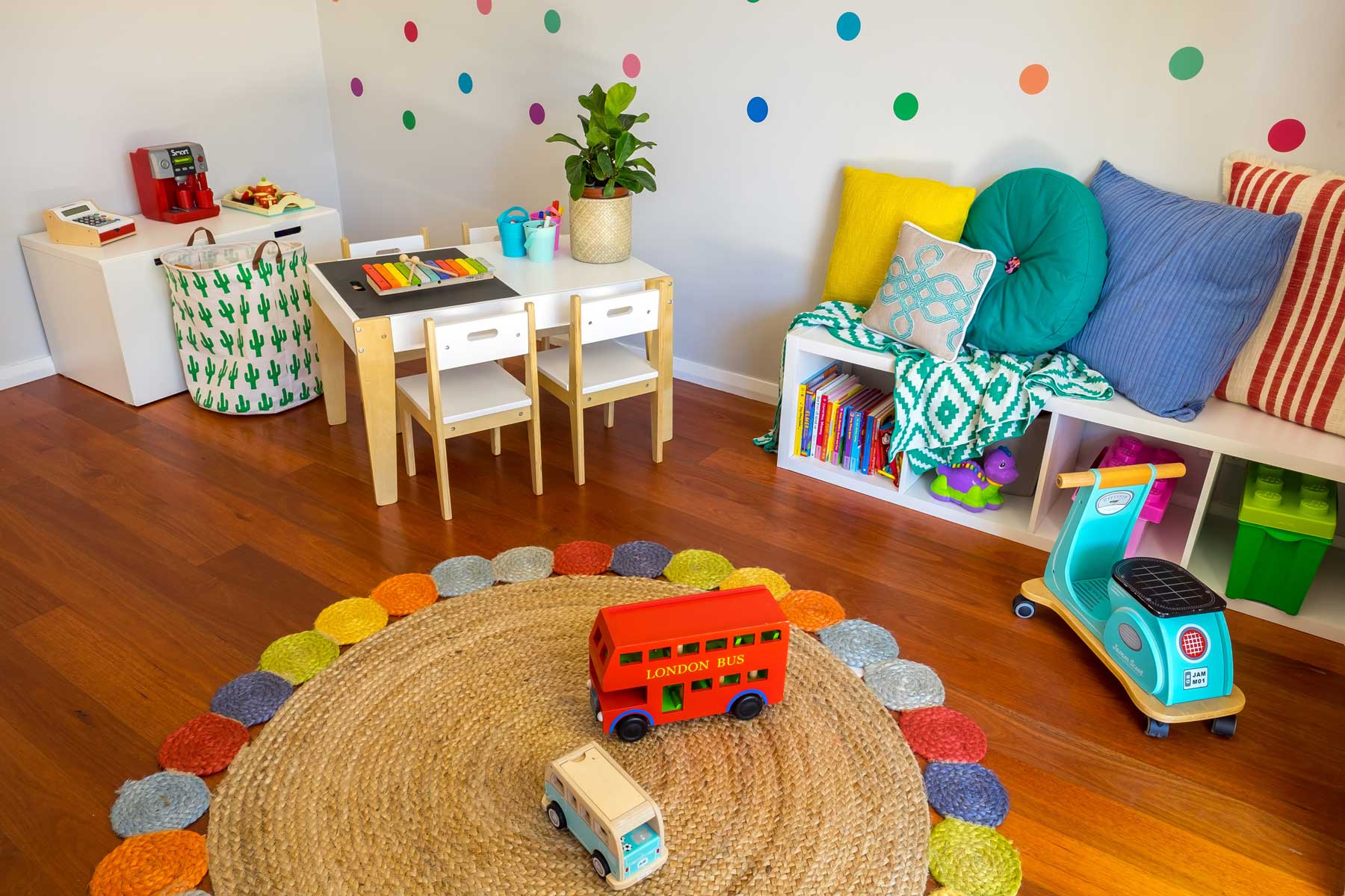 Rebecca's modern kids playroom - Designbx projects