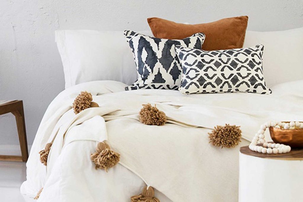 tribal bedding decor