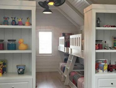 dim lit kids hampton attic