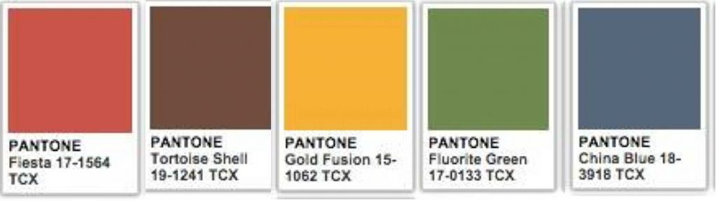 Pantone retro store