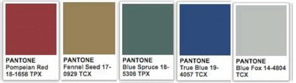 traditional interior design pantone
