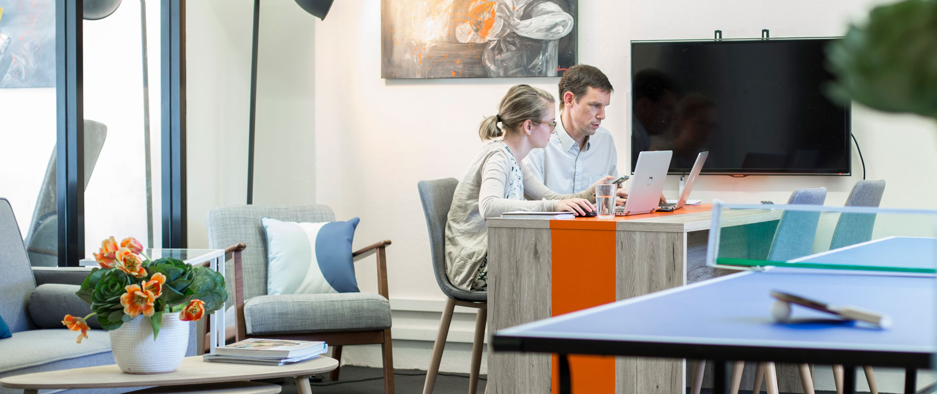 Hit100 office redesign