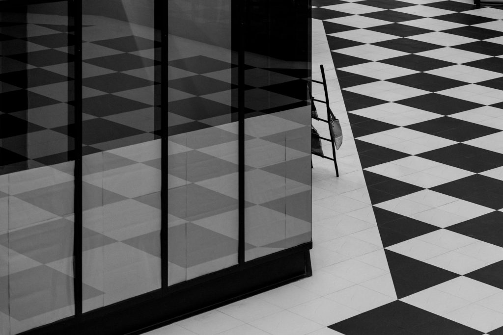 tiles flooring black and white