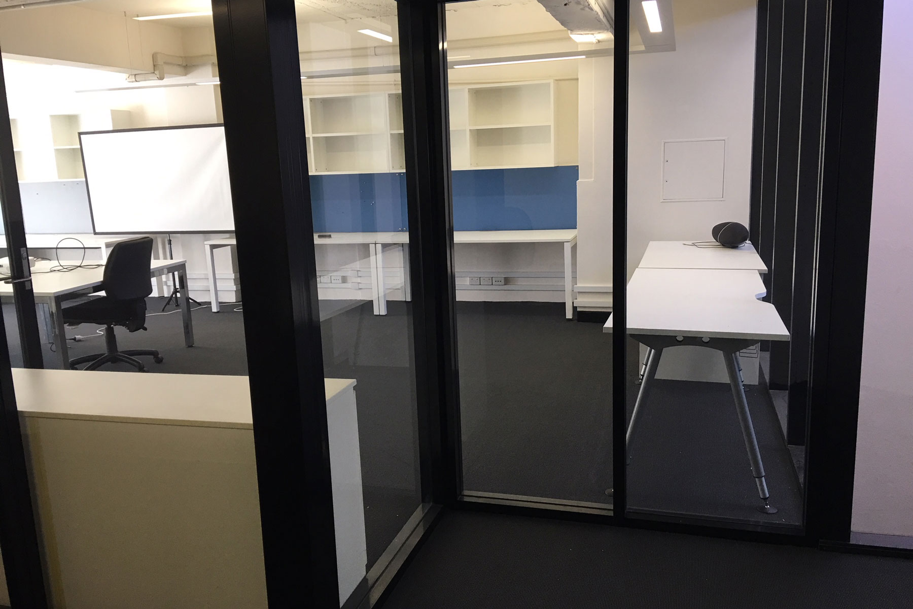 office fit out corridor