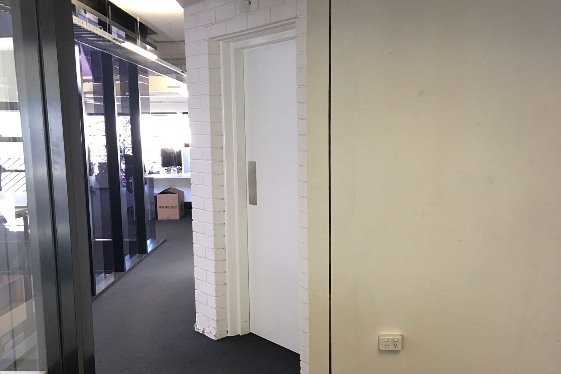 office fit out entrance