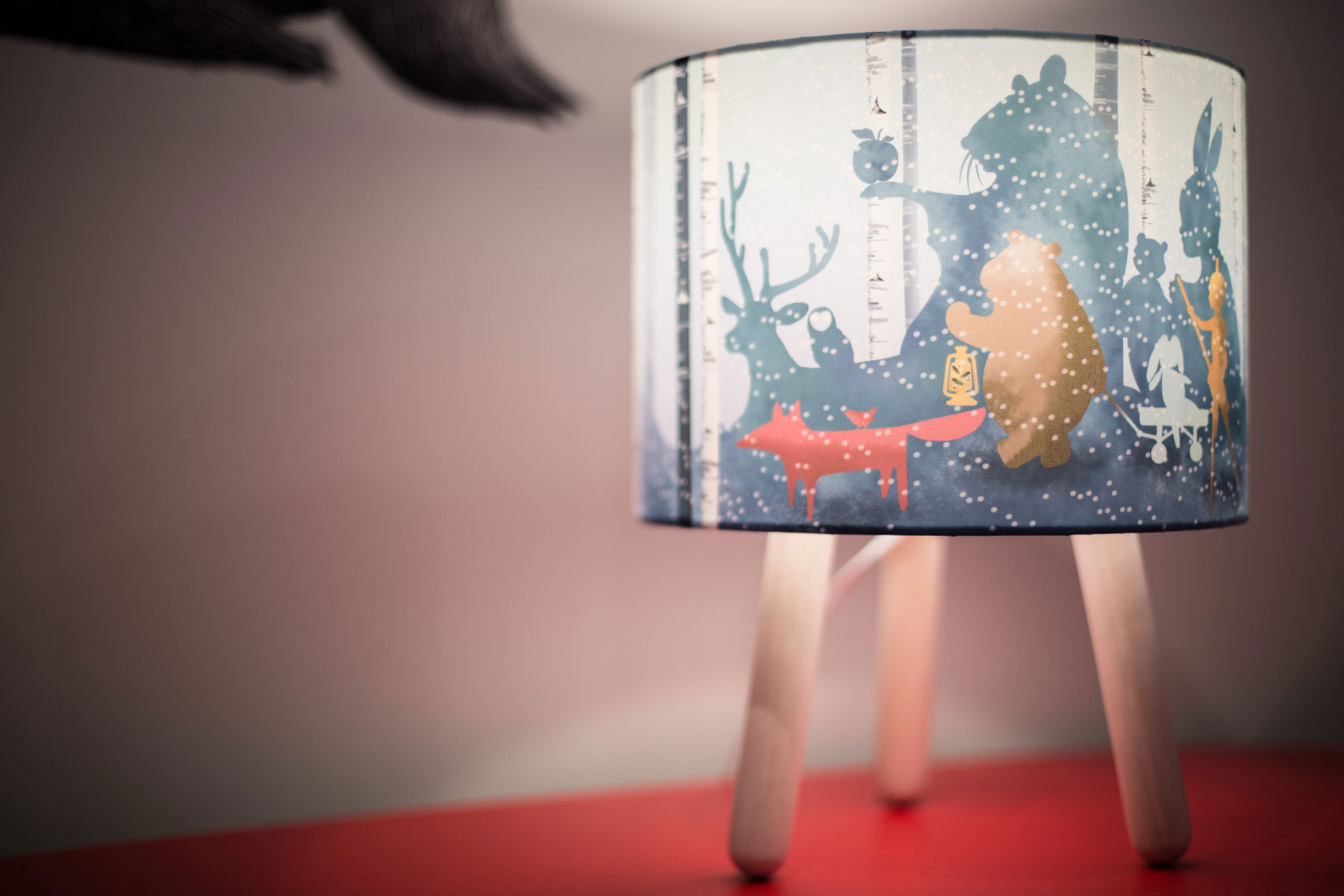 Corinna forest lamp - after