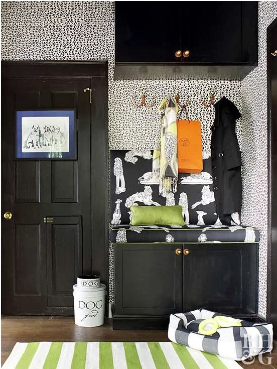 interior design with pets in mind dog station